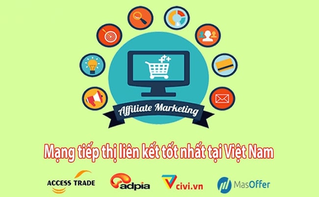 Các trang tiếp thị liên kết ở việt nam uy tín nhất